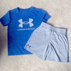Under Armour Boys Short Set